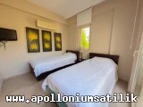 Apollonium Artemis Bloklarında Havuz Başı, Denize Yakın 2+1 Köşe Daire